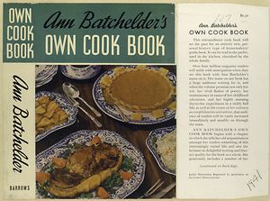 Cover of Ann Batchelder's Own Cookbook