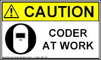 CAUTION: CODER AT WORK