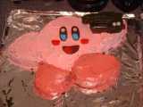 Kirby birthday cake