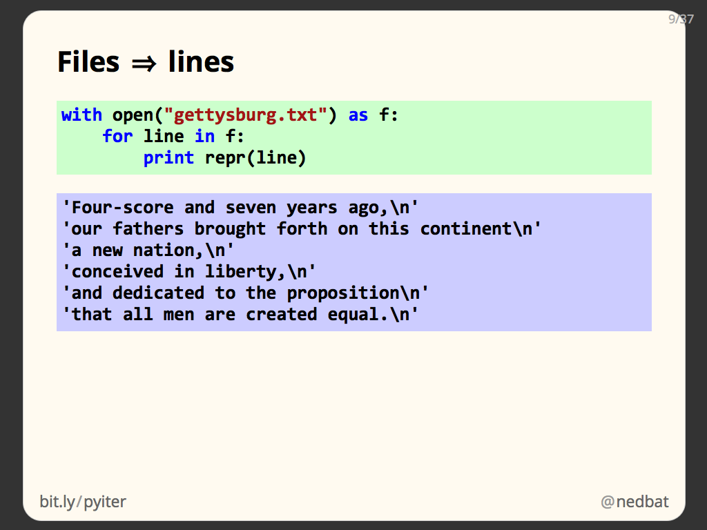 Print text python