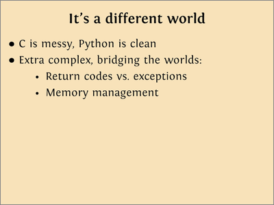 Extending & Embedding Python Using C